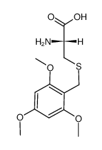 S-(2,4,6-Trimethoxybenzyl)-L-cysteine结构式