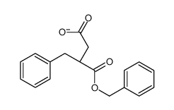 (3S)-3-benzyl-4-oxo-4-phenylmethoxybutanoate结构式