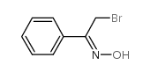 2-bromo-1-phenyl-1-ethanone oxime Structure
