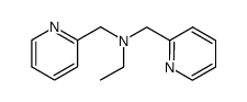 N-ethyl-N,N-bis(2-pyridylmethyl)amine Structure