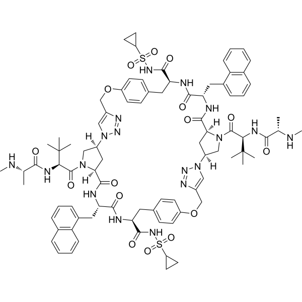 XIAP BIR2/BIR2-3 inhibitor-3 Structure