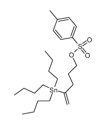 4-(tributylstannyl)pent-4-en-1-yl 4-methylbenzenesulfonate Structure