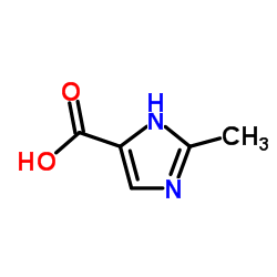 2-Methyl-1H-imidazole-4-carboxylic acid structure