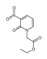 ethyl 2-(3-nitro-2-oxopyridin-1-yl)acetate结构式