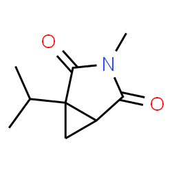 3-Azabicyclo[3.1.0]hexane-2,4-dione,3-methyl-1-(1-methylethyl)-,(-)-(9CI)结构式