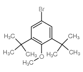 4-溴-2,6-二叔丁基苯甲醚结构式