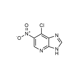 7-氯-6-硝基-3H-咪唑并[4,5-b]吡啶结构式