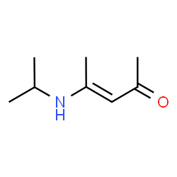 3-Penten-2-one, 4-[(1-methylethyl)amino]-, (E)- (9CI) Structure
