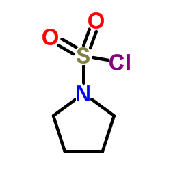 吡咯啉-1-磺酰氯结构式