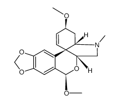 Isotazettine, 8-O-methyl- Structure