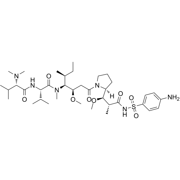 Aminobenzenesulfonic auristatin E Structure