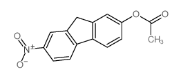 9H-Fluoren-2-ol,7-nitro-, 2-acetate Structure