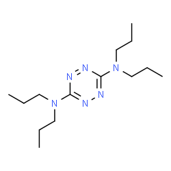 3,6-Bis(dipropylamino)-1,2,4,5-tetrazine Structure