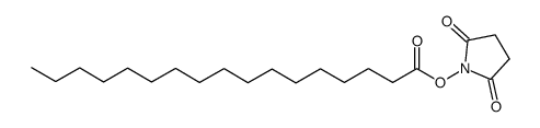十七烷酸N-羟基琥珀酰亚胺酯结构式