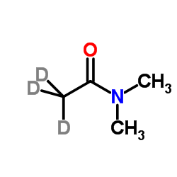 N,N-二甲基乙酰胺-D3结构式