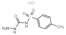 4-(4-甲基苯磺酰基)氨基脲盐酸盐结构式