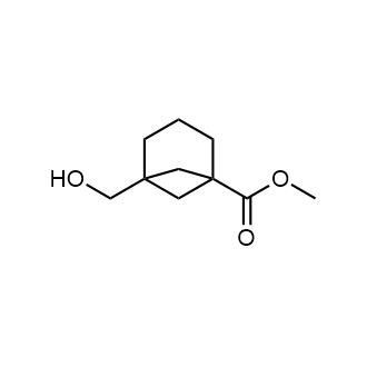 5-(羟甲基)双环[3.1.1]庚烷-1-羧酸甲酯结构式