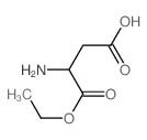 Aspartic acid, 1-ethylester Structure