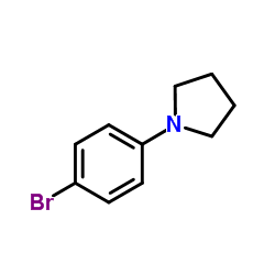 1-(4-Bromophenyl)pyrrolidine Structure