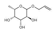 O-allyl-L-fucopyranose结构式