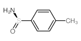 (R)-(-)-4-甲基苯亚磺酰胺结构式