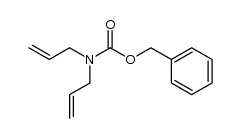 N-(benzyloxycarbonyl)diallylamine Structure