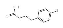 4-(对-碘苯基)丁酸结构式