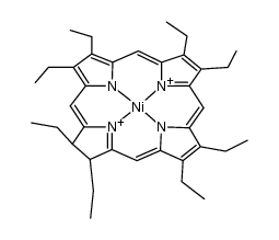 trans-nickel(II)(2,3-dihydro-2,3,7,8,12,13,17,18-octaethylporphyrin) Structure