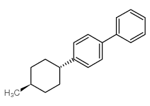 反式-4-(4-甲基环己基)联苯结构式