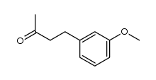 1-(3-methoxyphenyl)-butane-3-one结构式