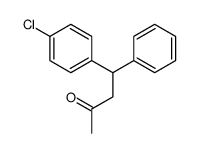 4-(4-chlorophenyl)-4-phenylbutan-2-one结构式