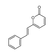 (E)-6-(styryl)pyran-2-one Structure