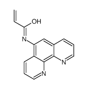 N-(1,10-phenanthrolin-5-yl)prop-2-enamide结构式