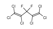 hexachloro-3,3-difluoro-penta-1,4-diene Structure