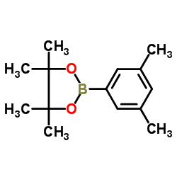 2-(3,5-Dimethylphenyl)-4,4,5,5-tetramethyl-1,3,2-dioxaborolane structure