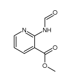 methyl 2-formamidonicotinate结构式