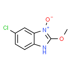 1H-Benzimidazole,5-chloro-2-methoxy-,3-oxide(9CI)结构式