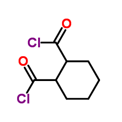 1,2-环己烷二羰基二氯化物结构式