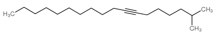 2-甲基-7-十八炔结构式