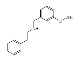 (3-甲氧基苄基)-苯乙胺结构式