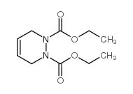 1,2-Pyridazinedicarboxylicacid, 3,6-dihydro-, 1,2-diethyl ester Structure