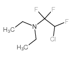 N,N-二乙基(2-氯-1,1,2-三氟乙基)胺结构式