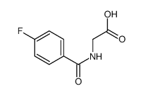4-氟马尿酸结构式