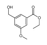 Ethyl 3-(hydroxymethyl)-5-methoxybenzoate结构式