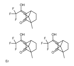 ERBIUM TRIS[3-(TRIFLUOROMETHYLHYDROXYMETHYLENE)-(+)-CAMPHORATE] Structure