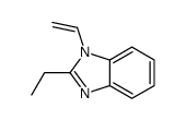 (9ci)-1-乙烯-2-乙基-1H-苯并咪唑结构式