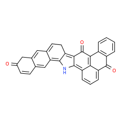 anthra[1,9-ab]naphtho[2,3-i]carbazole-5,13,18(17H)-trione Structure