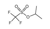 Isopropyl triflate Structure