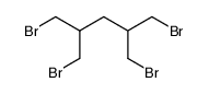 1,5-dibromo-2,4-bis-bromomethyl-pentane Structure
