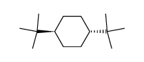 trans-1,4-di-tert-butylcyclohexane结构式